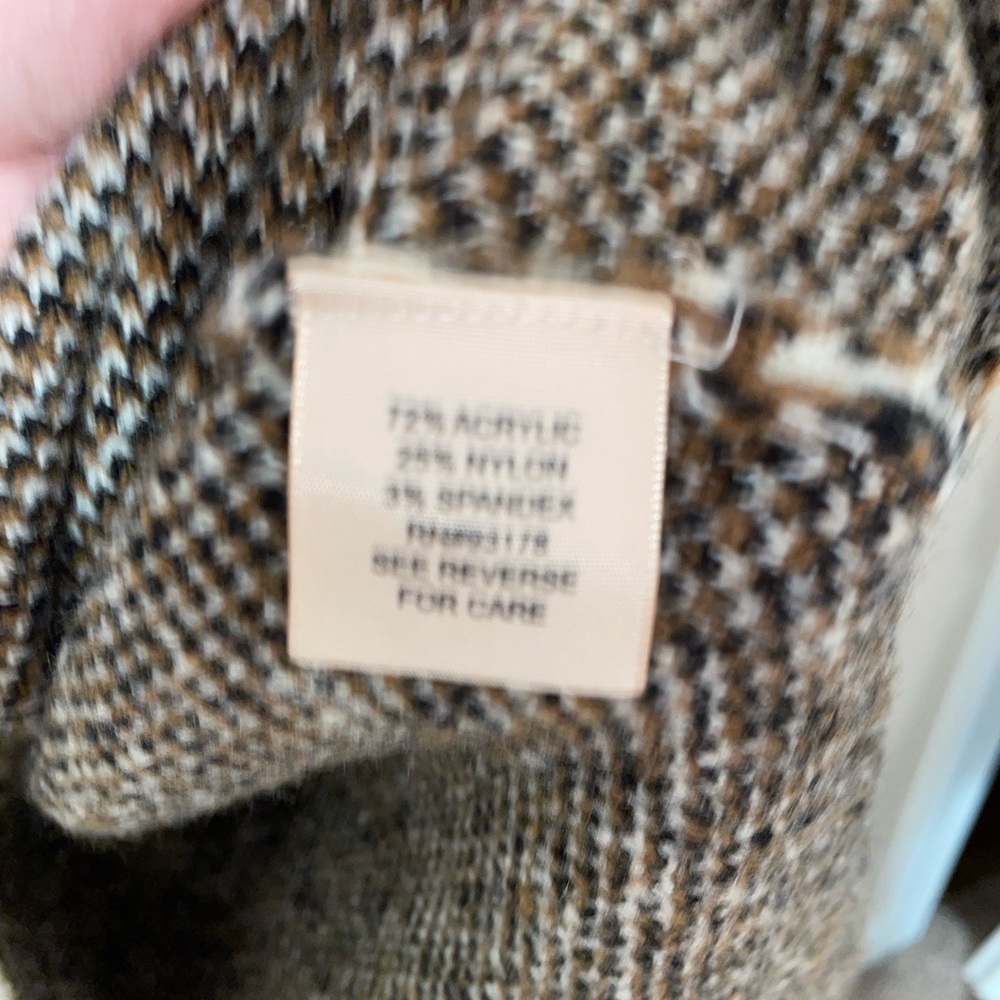 Philosophy leopard fuzzy pullover sweater sz Med - Picture 5 of 5